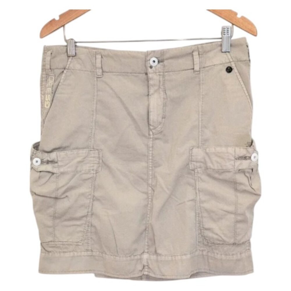 G-Star Raw beige mini cargo skirt size 30